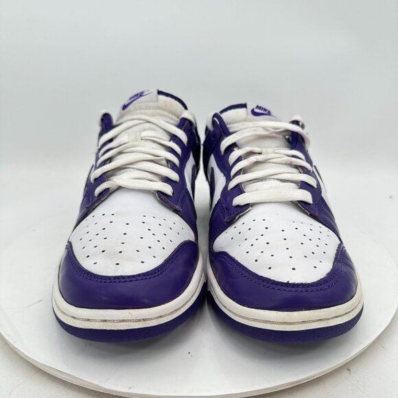 Nike Dunk Low Men Size 8.5 DD1391-104 Championship Court Purple White Shoes - Picture 2 of 11
